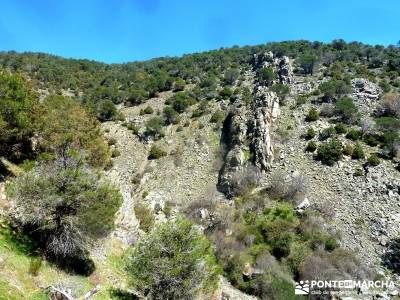 Valle de la Pizarra y los Brajales - Cebreros; rutas de toledo cueva de montesinos embalse de navace